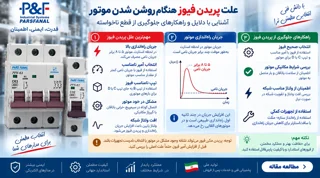 علت پریدن فیوز هنگام روشن شدن موتور